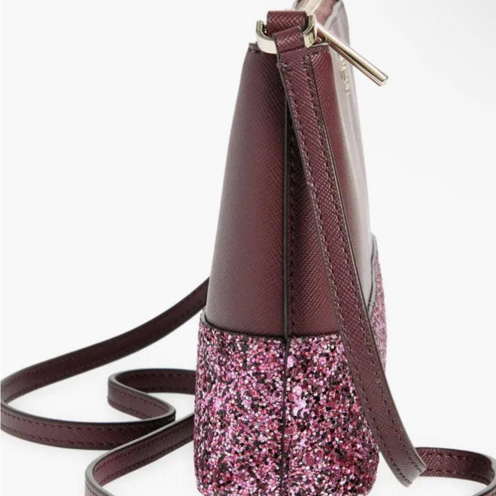 Kate Spade Burgundy and Pink Crossbody Bag - Picture 2 of 6